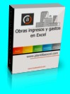 Obras con ingresos y gastos en excel